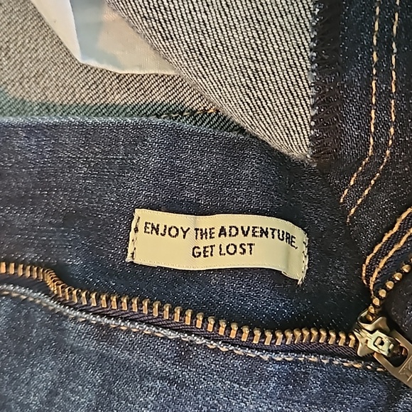 Ruff Hewn Taylor Easy Slim Sz.12 with Embroidered Flowers - Picture 6 of 6